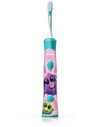 Philips Sonicare For Kids HX6322/04 звукова електрическа четка за зъби за деца с Bluetooth връзка Aqua 1 бр.