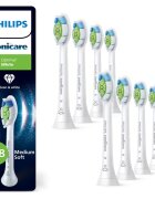 Philips Sonicare Optimal White HX6068/87 резервни глави за четка за зъби 8 бр.