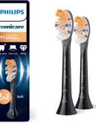 Philips Sonicare Premium All-in-One HX9092/88 резервни глави за четка за зъби Black 2 бр.