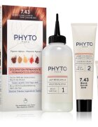 Phyto Color боя за коса без амоняк цвят 7.43 Copper Golden Blonde 1 бр.