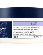Phyto Violet Repairing No Yellow Mask регенерираща маска за блонд коса и коса с кичури 200 мл.