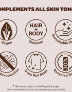Playboy Your Skin спрей за тяло с блясък за жени 250 мл.
