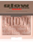 PUPA Milano Glow Obsession компактна озаряваща пудра цвят 002 - Rose Gold 6 гр.