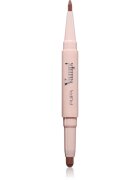 PUPA Milano Vamp! Creamy Duo червило и молив за контур за устни 2 в 1 цвят 002 Medium Nude 0.8 гр.