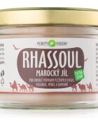 Purity Vision Rhassoul Мароканска глина за подготовка на маски за лице пилинги сапуни и шампоани 200 гр.