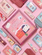 puroBIO Cosmetics Dear Santa SECRET гъба за фон дьо тен 2 бр. в подаръчна опаковка 2 бр.