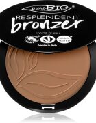 puroBIO Cosmetics Resplendent бронзант с матиращ ефект цвят 01 Pale brown 9 гр.