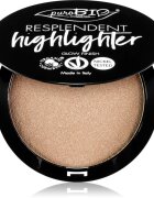 puroBIO Cosmetics Resplendent Highlighter кремообразен озарител цвят 01 Sparkling Wine 9 гр.