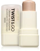 puroBIO Cosmetics Twist&Go кремообразен озарител в стик цвят 01 Sparkling Wine 5 гр.
