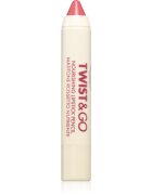 puroBIO Cosmetics Twist&Go подхранващо червило с молив цвят Pink Sand 2.9 гр.