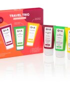 Q+A Travel Trio подаръчен комплект за тяло