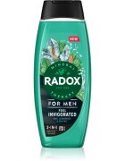 Radox Feel Invigorated душ-гел за мъже 2 в 1 450 мл.