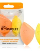 Real Techniques Sponge+ Miracle Complexion & Concealer гъба за фон дьо тен 2 бр. 1 бр.