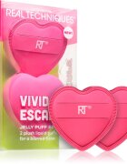 Real Techniques Vivid Escape All About that Base Puff Set гъба за фон дьо тен 2 бр.