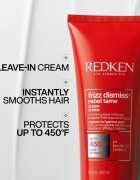 Redken Frizz Dismiss термозащитен крем за изглаждане на непокорна коса 250 мл.