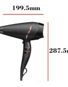 Remington Supercare Pro 2200 AC 7200 много мощен йонизиращ сешоар 1 бр.