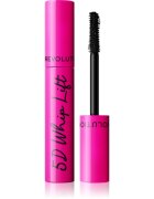 Revolution 5D Lash Whip Lift удължаваща спирала за плътни мигли цвят Black 12 мл.
