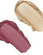 Revolution Blush & Highlight кремообразен руж и хайлайтър в стик цвят Mauve Glow 2x4.3 гр.