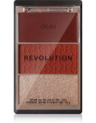 Revolution Blush Icon Palette палитра с ружове цвят Teddy Nude 9.8 гр.