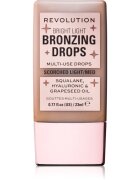 Revolution Bright Light Bronzing Drops течен бронзант цвят Bronze Scorched 23 мл.