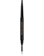 Revolution Duo Brow Definer прецизен молив за вежди цвят Dark Brown 0.25 гр.
