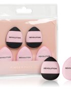 Revolution Finger Puff Set велурен тампон за пудра 5 бр.