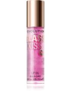 Revolution Glass Kiss блестящо масло за устни цвят Enchanted Purple 5.5 мл.