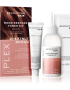 Revolution Haircare Plex Bond Restore Kit комплект за подчертаване на цвета на косата цвят Chestnut Brown 1 бр.