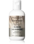 Revolution Haircare Toner Shot Blonde Ice Diamond подхранваща тонираща маска 3 в 1 цвят Ice Diamond 100 мл.