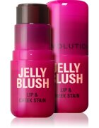Revolution Jelly Blush руж в стик за устни и скули цвят Cherry Red 5.5 гр.