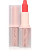 Revolution Lip Allure Soft Satin Lipstick Кремообразно червило със сатенено покритие цвят Vibe Red 3.2 гр.
