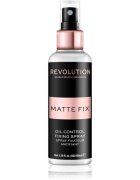 Revolution Matte Fix матиращ и фиксиращ спрей върху фон дьо тен 100 мл.