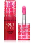 Revolution Pout Lip масло от нар с хидратиращ ефект цвят Cherry Red 3 мл.