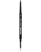 Revolution Relove Blade Brow молив за вежди с четка цвят Granite 0.1 гр.