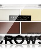 Revolution Relove Colour Cult палитра за вежди цвят Dark 32 гр.