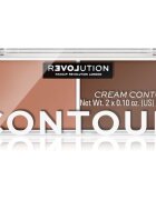 Revolution Relove Colour Play контурираща палитра за лице дуо цвят Medium 6 гр.