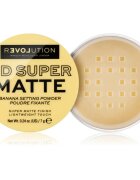 Revolution Relove HD Super Matte прозрачна фиксираща пудра с матиращ ефект цвят Banana 7 гр.