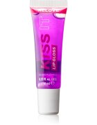 Revolution Relove Kiss It хидратиращ блясък за устни цвят Passion Fruit Purple 10 мл.