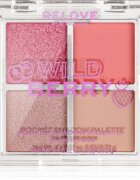 Revolution Relove Pocket Palette палитра сенки за очи цвят Wild Berry 4x0.72 гр.