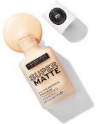 Revolution Relove Super Matte Foundation дълготраен матиращ фон дьо тен цвят F6 24 мл.