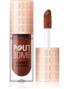 Revolution Shimmer Gloss блясък за устни с блестящи частици цвят Chocolate Sparkle 4.5 мл.