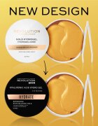 Revolution Skincare Gold Hydrogel хидрогелова маска за зоната около очите със злато 60 бр.