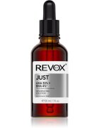 Revox B77 JUST AHA 30% + BHA 4% изглаждащ ексфолиращ серум за възобновяване на повърхността на кожата 30 мл.