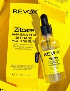 Revox B77 Zitcare AHA BHA PHA Bi-Phase Multi Serum двуфазен серум за изглаждане и матиране на лицето 30 мл.