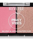 Revuele Blush & Highlighter Duo озаряващ руж цвят Pinky Vibes 8 гр.