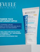 Revuele Ceramide Face Moisturizer SPF 25 дневен предпазващ крем за суха или много суха кожа SPF 25 50 мл.