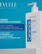 Revuele Ceramide Hydrating Cleanser измиващ гел за лице и тяло за суха или много суха кожа 250 мл.