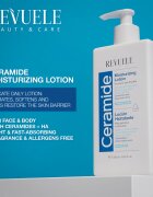Revuele Ceramide Moisturizing Lotion хидратиращо мляко за тяло и лице за суха или много суха кожа 250 мл.