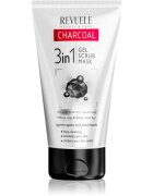 Revuele Charcoal 3in1 почистващ гел 3 в 1 с активен въглен 150 мл.