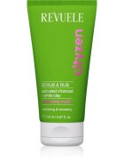Revuele Cityzen Scrub & Rub ексфолираща прочистваща маска за лице с активен въглен 150 мл.